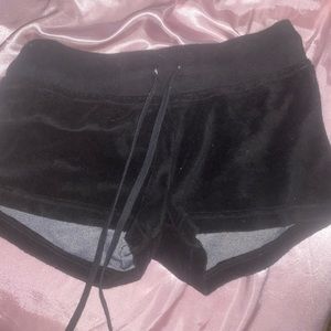 Hard Tail shorts in black.